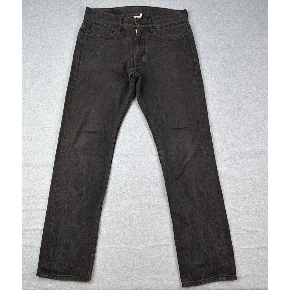 Billionaire Boys Club Astronaut Orbit Jeans 30 x 29 Black Wash Straight Leg